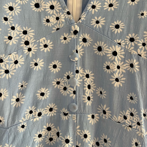 Faithfull the brand Ilia floral mini dress size 4 - Picture 10 of 15